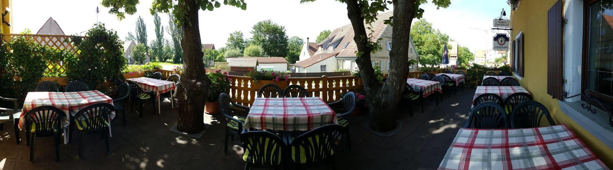 Hotel Gasthof Zum Schwan Steinsfeld 外观 照片